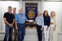 Rotary members Derek, Bill & Randy present a check from our club for $33,500 to board members of the Highlands Community Child Development Center. This money was generated by our recent 5K race.